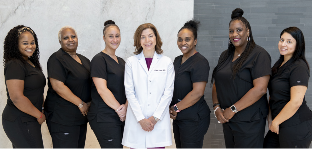 The MI Skin team, including Dr. Melda Isaac